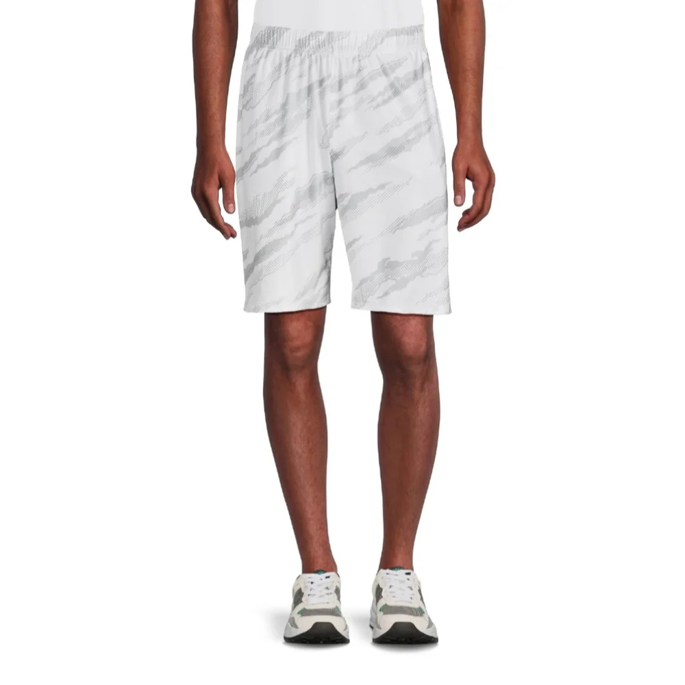 Athletic Works Men's Size XL (40-42) 9" Knit Jersey Shorts White camo